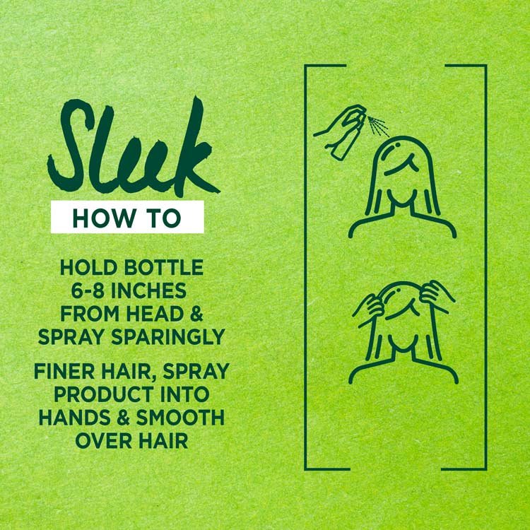 How to use Garnier Brilliantine Shine Glossing Hair Spray